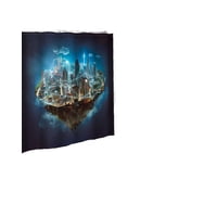 Genérico - Cortina Para Baño Con Forro De Ducha 180 Cm L5