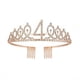 thumbnail image 1 of 1pc, 3th To18th Birthday Crown, Crystal Crown Birthday Anniversary Decoration, Happy Birthday Party Supplies, Birthday Decoration, Party Decor, Party Supplies, 1 of 3