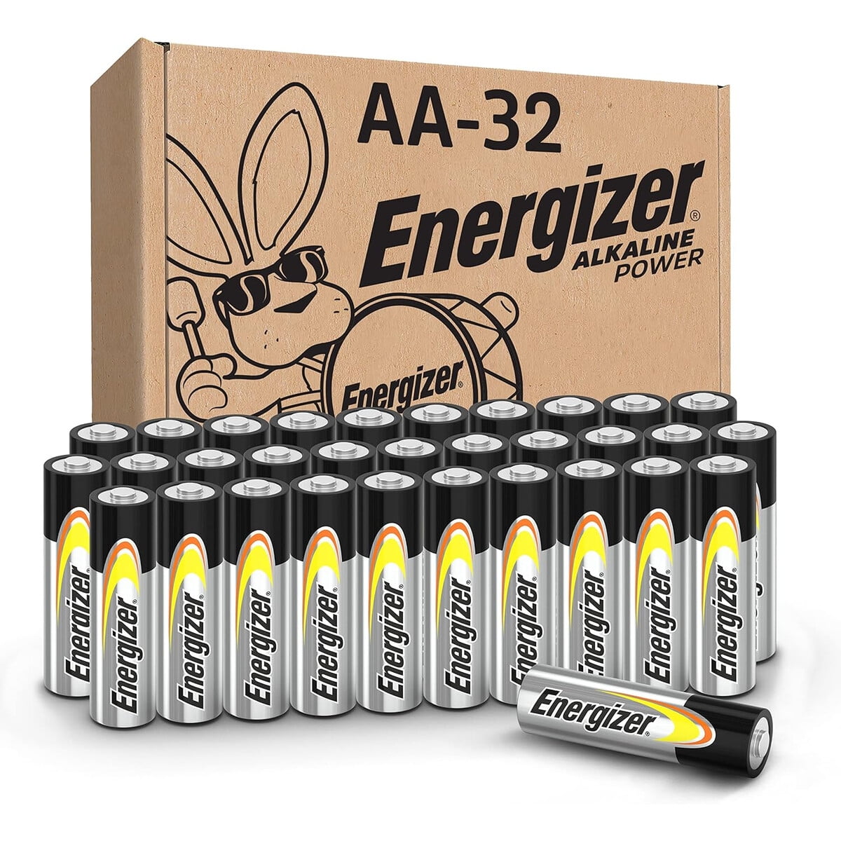 Pilas Aa Energizer Alkaline Power Pack 32 Unidades