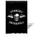 thumbnail image 1 of Cortina de ducha Andersonfgytyh Avenged Sevenfold Deathbat Crest con ganchos (122 x 183 cm), 1 of 3