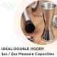 thumbnail image 4 of Jigger Oggi 30 ml/60 ml Acero Inoxidable para Coctelería, 4 of 7