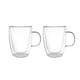 thumbnail image 1 of Set 2 Tazas de Vidrio Doble Pared 350 ml Simplit, 1 of 8