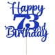 thumbnail image 2 of Decoración De Tarta Con Purpurina Para La Fiesta De 73 Cumpleaños De Kaonela, 2 of 8