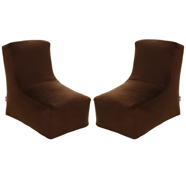 Set Pouf Tatto 1c Felpa Chocolate
