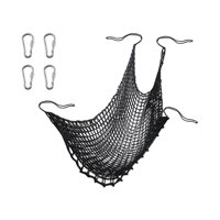 Ioensy - Niños Playground Safe Net Net Bridge Doble Capas Neting Black Security Net