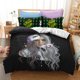 thumbnail image 1 of Musical genius Bedding Set Single Twin Full Queen King Size American star Bed Set Aldult Kid Bedroom Duvetcover Sets 3D Bed Sheets, 1 of 5