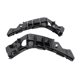 thumbnail image 1 of 2 Uds Soporte De Parachoques Delantero Accesorios Negros Para Peugeot 107 2005 - 2014, 1 of 5