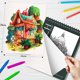 thumbnail image 2 of Cuadernos de boceto OSIMIG pack de 10, 22 × 28 cm, 300 hojas, 2 of 7