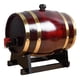 thumbnail image 2 of Barril De Envejecimiento De Roble De 1 Galón (5 L) Con Soporte, Dispensador De Barril De Cerveza Para Bar, 2 of 5