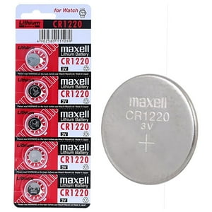 Maxell - Pila De Reloj Cr-1220