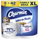 thumbnail image 1 of Papel Higiénico Charmin Ultra Suave Paquete Familiar Mega XL de 6 Rollos, 1 of 9