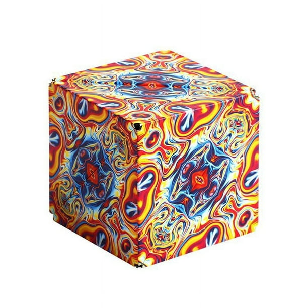 Shape Shifting Box, 36 Rare Earth Magnets -Extraordinary 3D Magic Cube, Cube Magnet Fidget Toy Transforms Into Over 70 Shapes