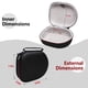 thumbnail image 2 of Funda para auriculares L LTGEM compatible con Sennheiser HD 280 Pro/599/600/660S2/569/490 Pro/620S/599 SE, 2 of 6