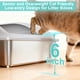thumbnail image 3 of Caja de arena de acero inoxidable AIPERRO XL cerrada, paquete de 2, 3 of 9