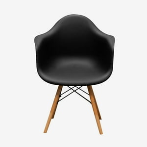 Decoexpress - Silla De Comedor Eames Negra Negro