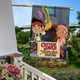 thumbnail image 5 of Jake y los Piratas del País de Nunca Jamás-bandera de jardín temática. Regalo perfecto para fans, amigos y familiares, ideal para actividades al aire libre y decoración de fiestas.28CM*45CM, 5 of 5