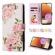 thumbnail image 3 of FOXDOCK Funda Tipo Cartera Floral para Samsung Galaxy A52 5G ,Funda con Tapa de Cuero PU, Protección Antigolpes con Ranuras para Tarjetas y Soporte, 3 of 5