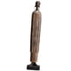 thumbnail image 2 of Estatua Africana Escultura Figuras De Resina Oficina Dormitorio Tribal Lady Estilo B, 2 of 3