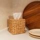 thumbnail image 5 of Funda para caja de pañuelos PINXIURY, jacinto acuático, tejida a mano, natural, 5 of 7