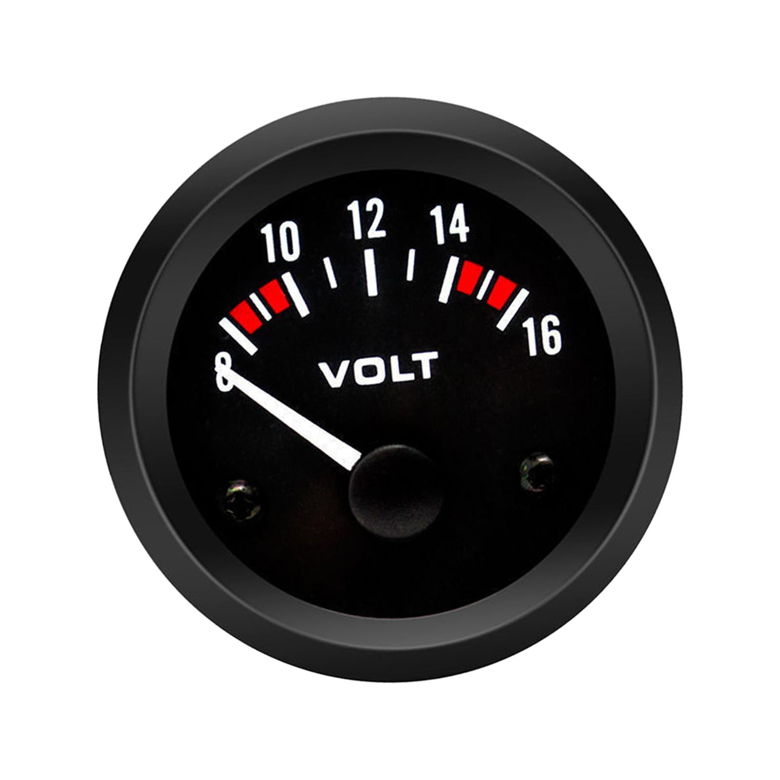 Magideal - Medidor De Voltaje De 12 V Cc Para La Mayoría De Los Accesorios De Reparación De Automóviles