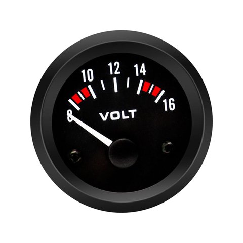 Magideal - Medidor De Voltaje De 12 V Cc Para La Mayoría De Los Accesorios De Reparación De Automóviles