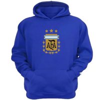 Genérico - Polerón Canguro Argentina Azul Talla Xl Unisex