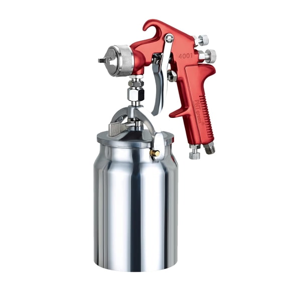 Pistola pulverizadora PNTGREEN HVLP Air Pistola, 1000 ml, alimentación por sifón