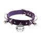thumbnail image 5 of Gargantilla Gótica Para Mujer, Collar Con Forma De Campana Para Adultos, Para Festivales, Disfraces, Cosplay, Color Morado, 5 of 5
