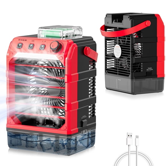 Ventilador de refrigeración portátil Rozlchar para batería Milwaukee 18V