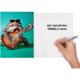 thumbnail image 3 of Tarjeta de cumpleaños CardFool Sapo 5 x 7, 3 of 3