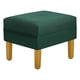 thumbnail image 2 of Pouf Sky 1c Felpa 01 Verde Botella, 2 of 3