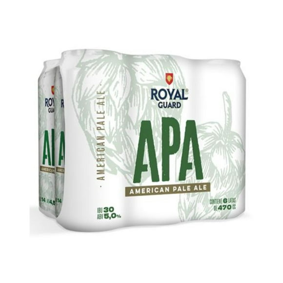 Royal Lata Guard Apa 6Pk 470, 470 ml