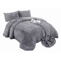 Genérico - Cobertor Peludo Chiporro 2 Plazas + Fundas Lisos