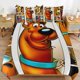 thumbnail image 1 of Scooby Doo Comforter Set 3 Pieces Quilt Cover Set Soft Bedding Sets for All Seasons, 1 of 5