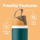 thumbnail image 4 of Botella de agua Owala FreeSip de acero inoxidable con aislamiento de 700 ml, 4 of 7