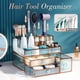 thumbnail image 3 of Organizador De Maquillaje De Vidrio Templado Para Tocador, 3 of 6