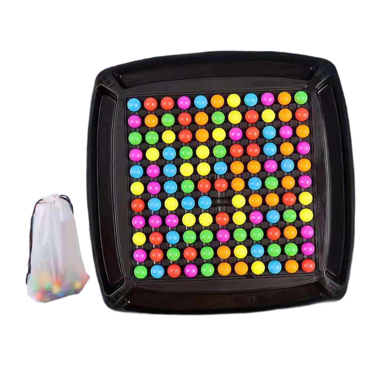 Bothyi - Peg Board Beads Juego Creativo Kid Block Puzzle Para Actividades De Juego Cumpleaños