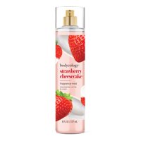 Tarta De Queso Con Fresas Body Mist Bodycology, 240 Ml, De Larga Duración