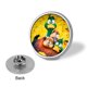 thumbnail image 3 of Migración-Theme Round Button Badge: Premium Metal Construction, Ideal for High-End Events 2.8 cm, 3 of 6
