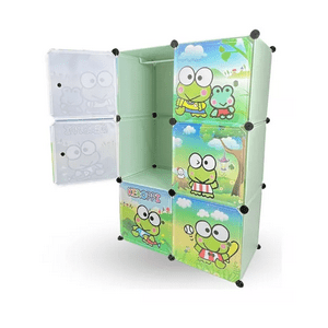 Genérico - Organizador Infantil Modular Para Closet Verde