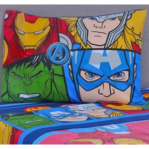 Genérico - Juego Sabanas Infantil Disney Marvel 1.5 Plaza Color Avengers