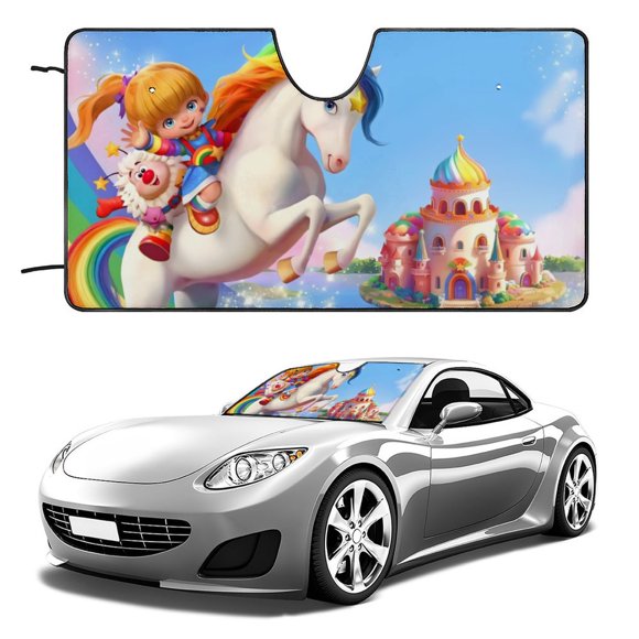Parasol para Parabrisas Desmarcar Rainbow Brite 140cm x 76cm