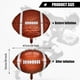 thumbnail image 2 of Football Balloons Skylety Football Rugby, lámina de aluminio de 26 pulgadas, 2 of 3