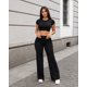 thumbnail image 3 of Conjunto Deportivo Para Mujer Crop Top Espalda Abierta Y Palazzo, 3 of 3