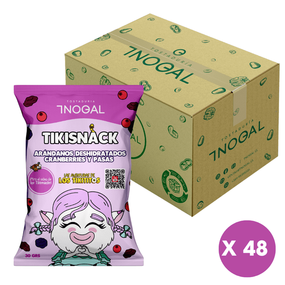 Display 10 unidades de Tikisnack Issa 30 grs