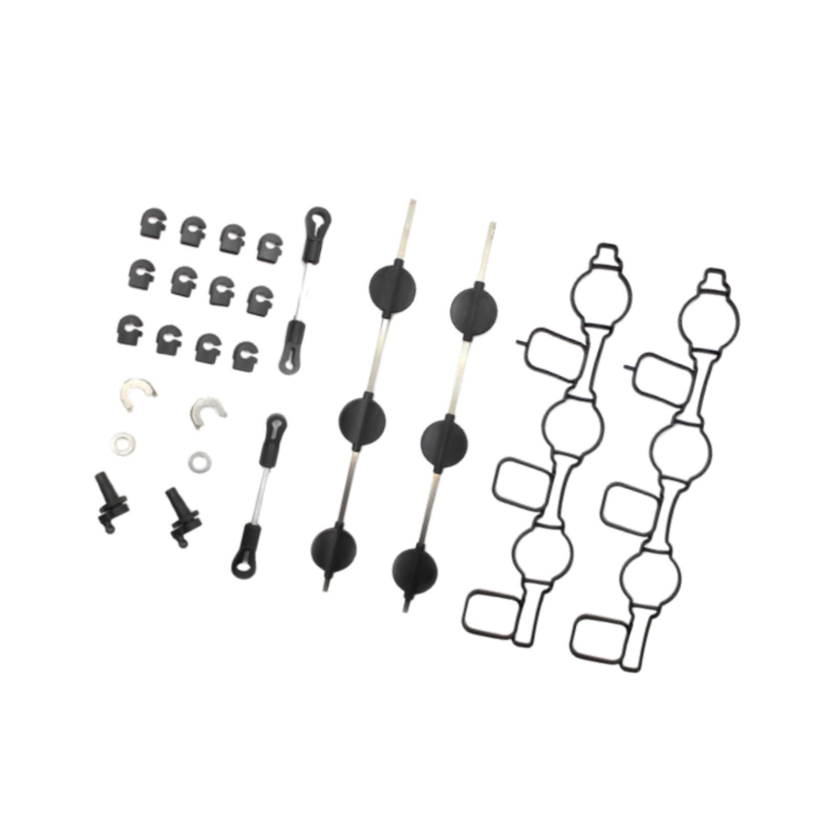 Ioensy - Colectores De Admisión Con Aletas De Remolino De Aleación De Aluminio 059129711 Para Audi Vw Sturdy 24 Piezas