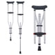 thumbnail image 1 of Muletas para axilas VEVOR de 13 niveles ajustables en altura, 300 kg, 1 of 9