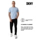 thumbnail image 5 of Camiseta DKNY Clásica de Algodón Suave con Cuello Redondo en Azul, 5 of 7