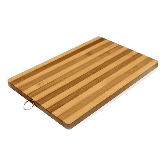 Genérico - Tabla De Bambu Para Picar Verduras Carnes36x26x2cmrayada