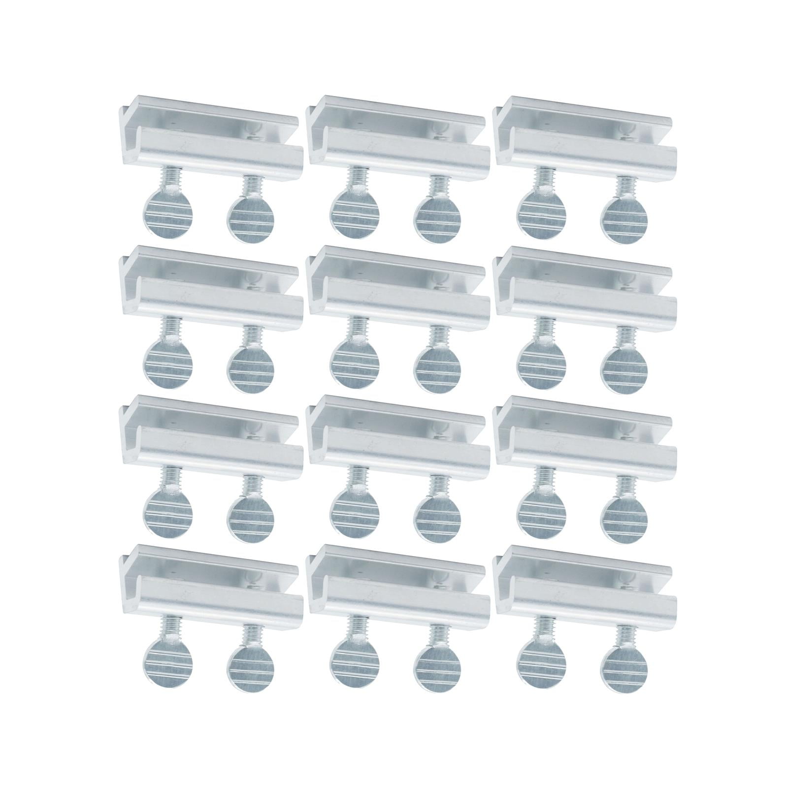 Bothyi - 12 Piezas Cerradura De Puerta Y Ventana Cerraduras De Puerta De Seguridad Dormitorio Mejoras Para El Hogar Oficina Doble Agujero